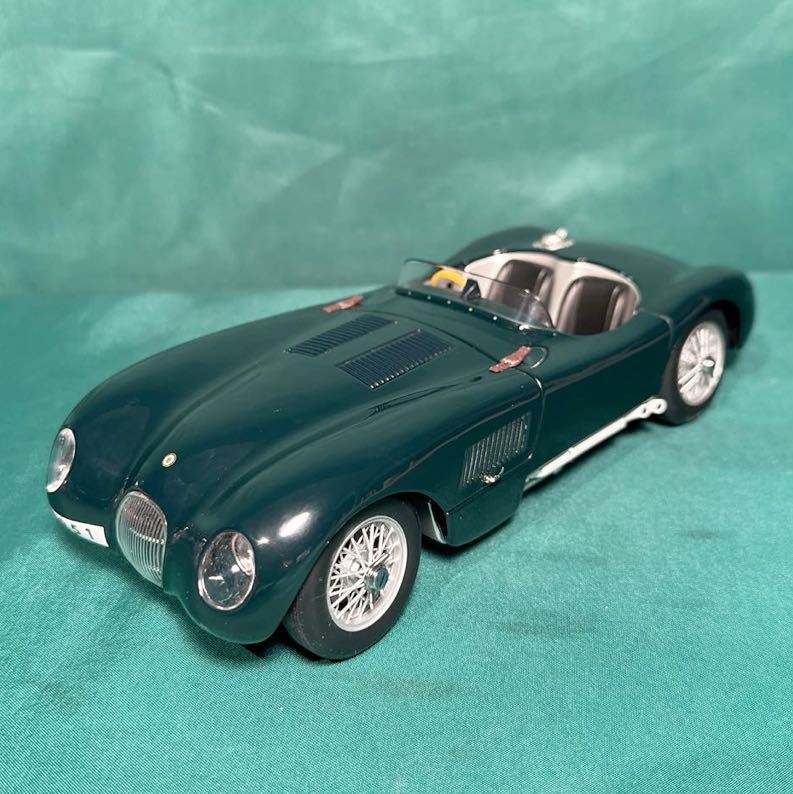オートアート 1／18 ジャガー120C グリーン / コレクター放出品