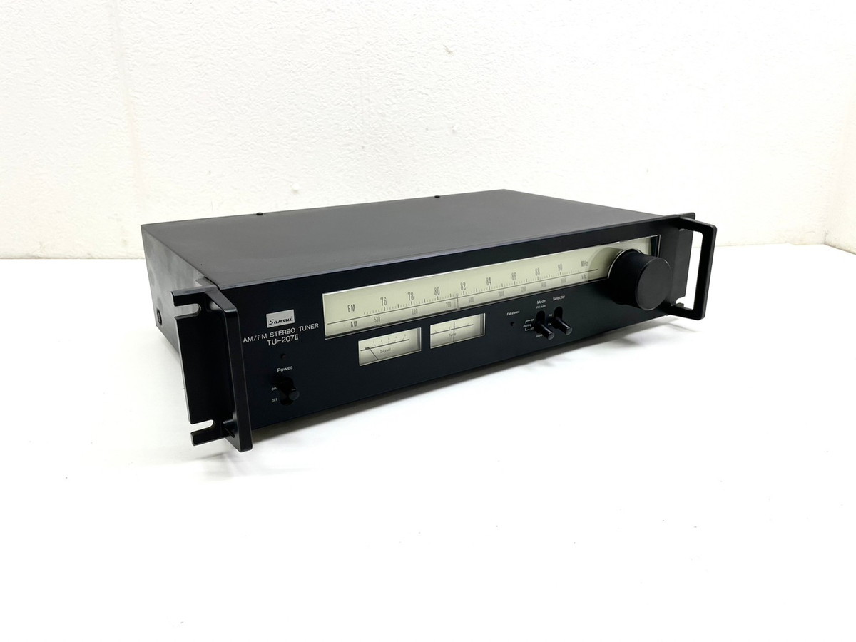 ☆ SANSUI サンスイ TU-207II チューナー + AU-207II プリメインアンプ 