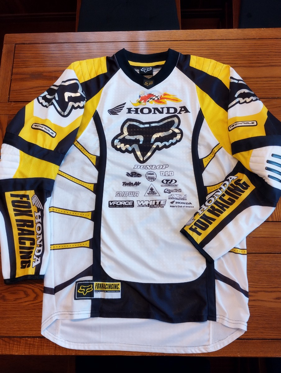 安い，大人気 モトクロスジャージ FOX リッキー カーマイケル TeamsHONDA 1998-1999 AMAスーパークロス時代(競技用)｜売買されたオークション情報、yahooの商品情報をアーカイブ公開 - オークファン 競技用