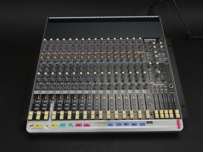 w239 マッキー MACKIE 1604-VLZ3 アナログミキサー ジャンク No2