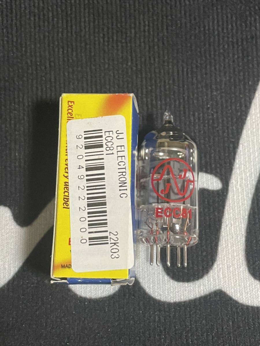 JJ ELECTRONIC ECC81 12AT7真空管 新品未使用