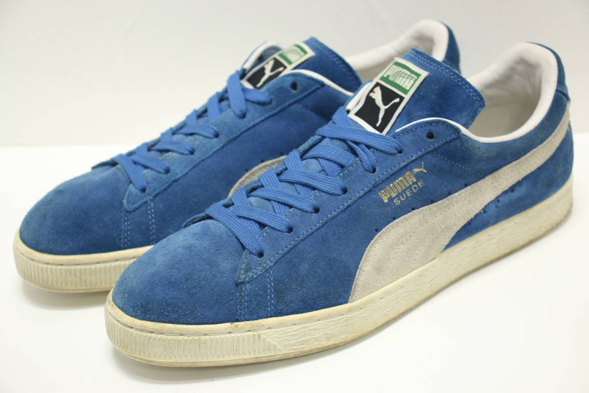 PUMA プーマ　SUEDE スウェード◆スニーカー◆28.5cm◆ブルー◆USA購入