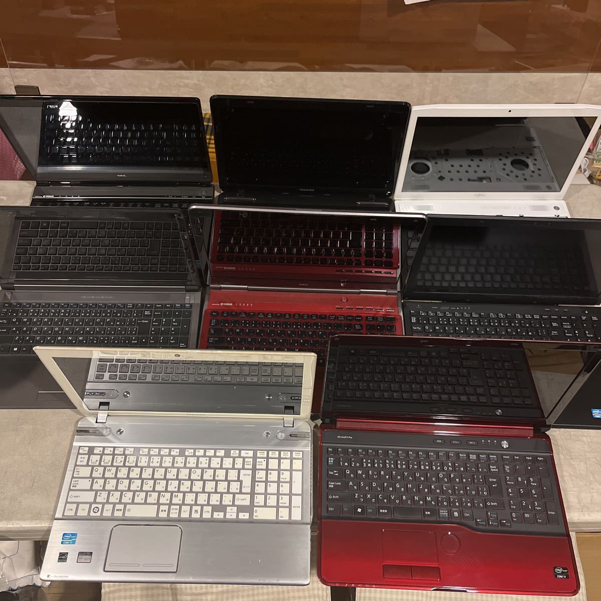 ジャンク】ノートパソコン DynaBook，NEC，VAIO など i7 部品取り