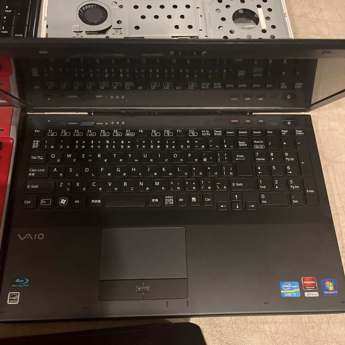 ジャンク】ノートパソコン DynaBook，NEC，VAIO など i7 部品取り