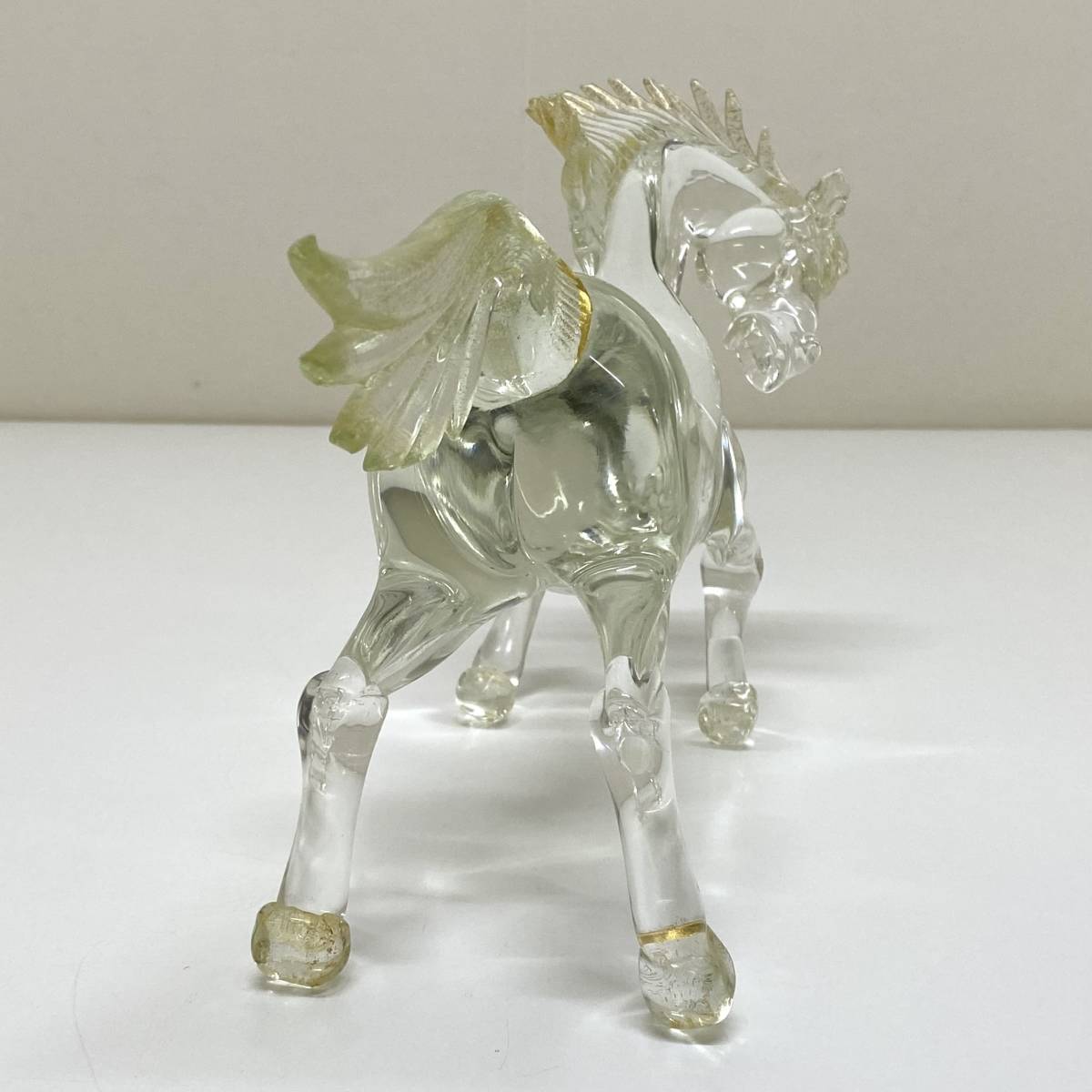 ムラーノ イタリア製 ガラス馬 イタリア製 馬のオブジェ 番 ムラノ