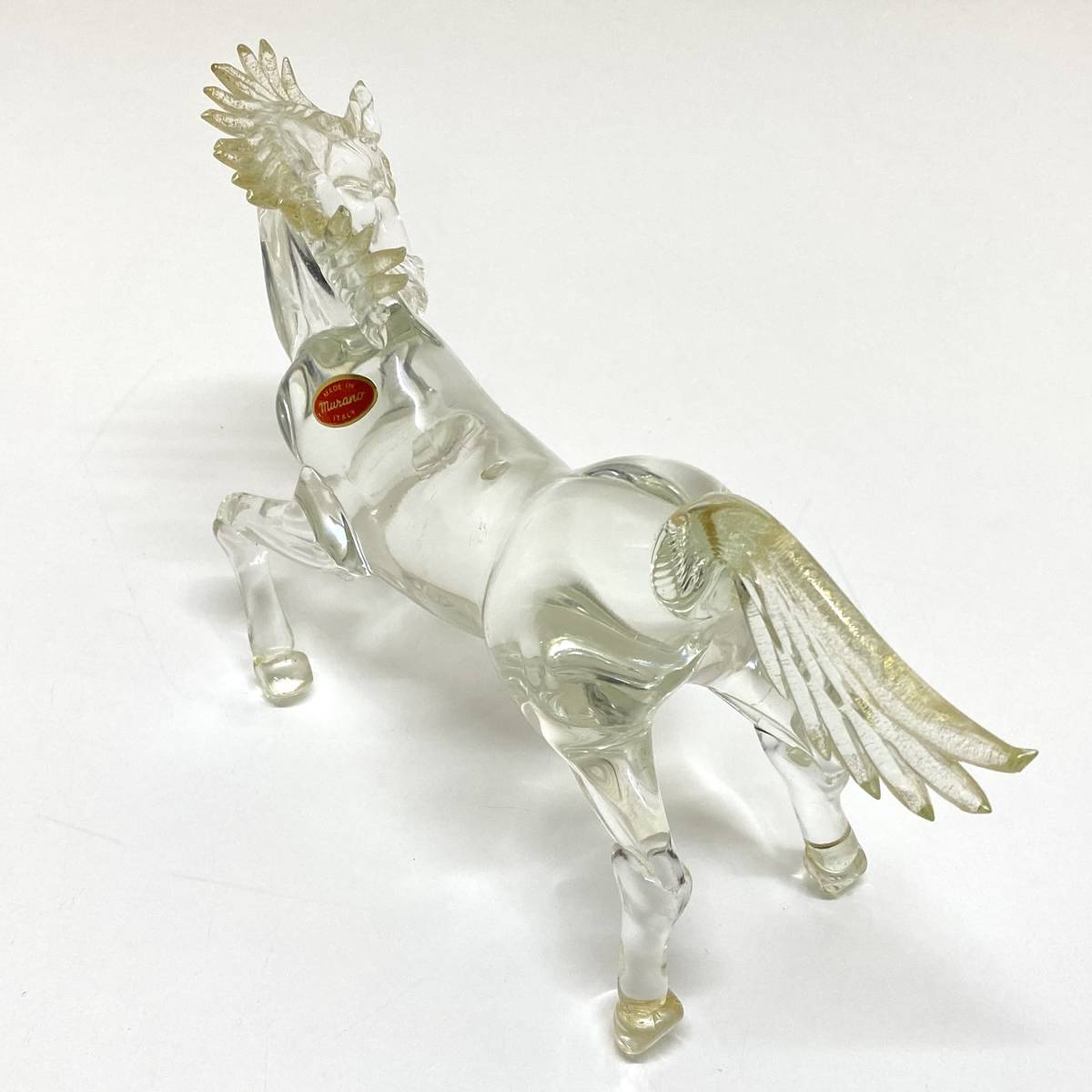 ムラノガラス ムラーノ MURANO GLASS ホースヘッド 馬 ヴェネチアン