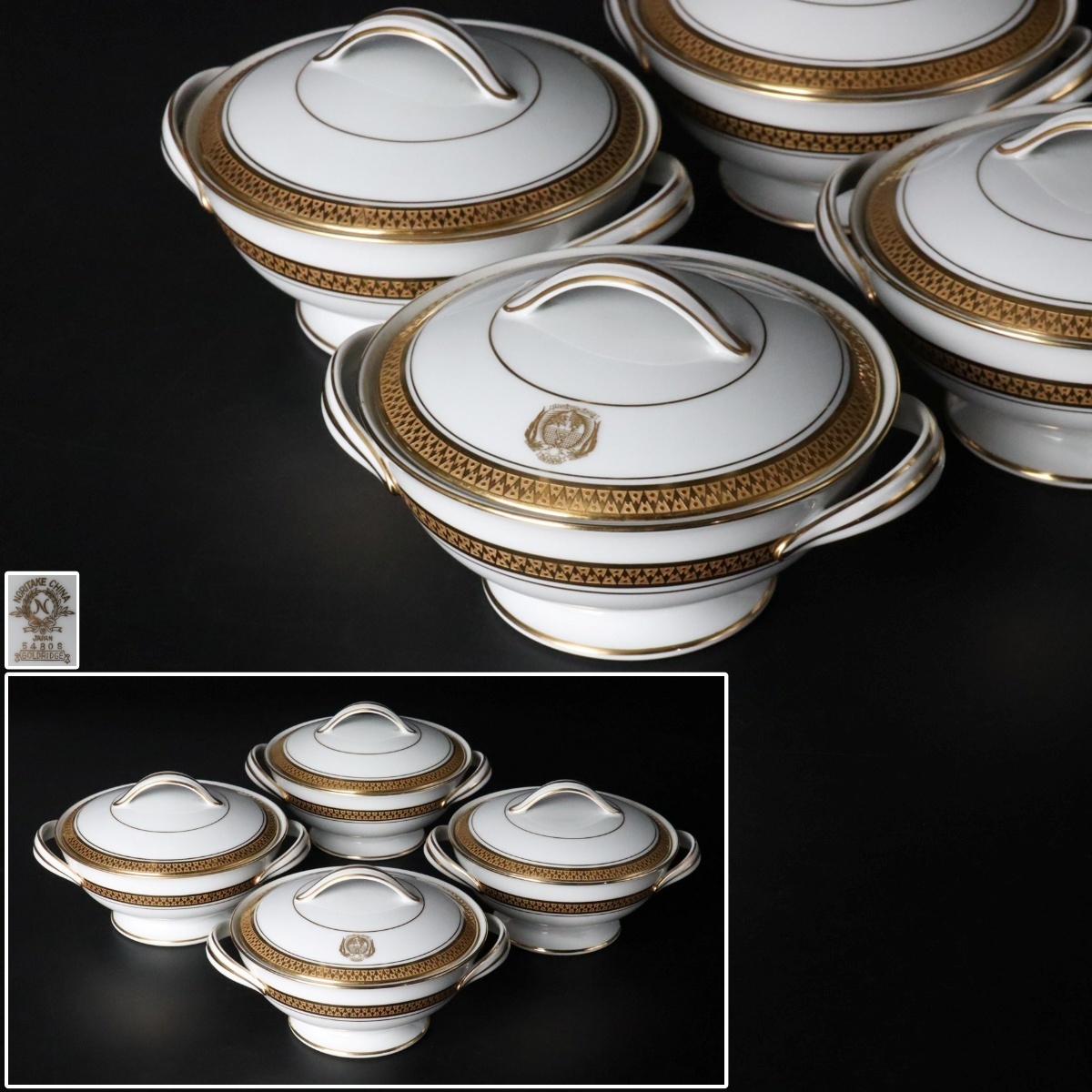 ☆Noritake（ノリタケ）スープカップ＆ソーサー 6客セット サンク