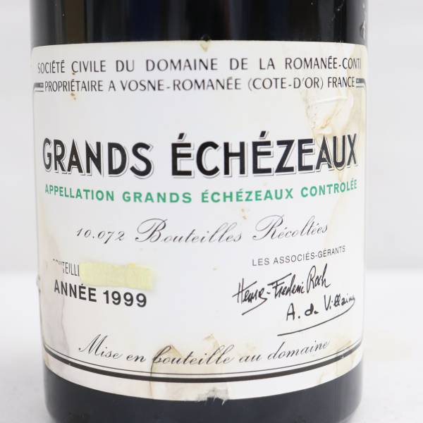 DRC GRANDS ECHEZEAUX（グラン エシェゾー）1999 サントリー 13