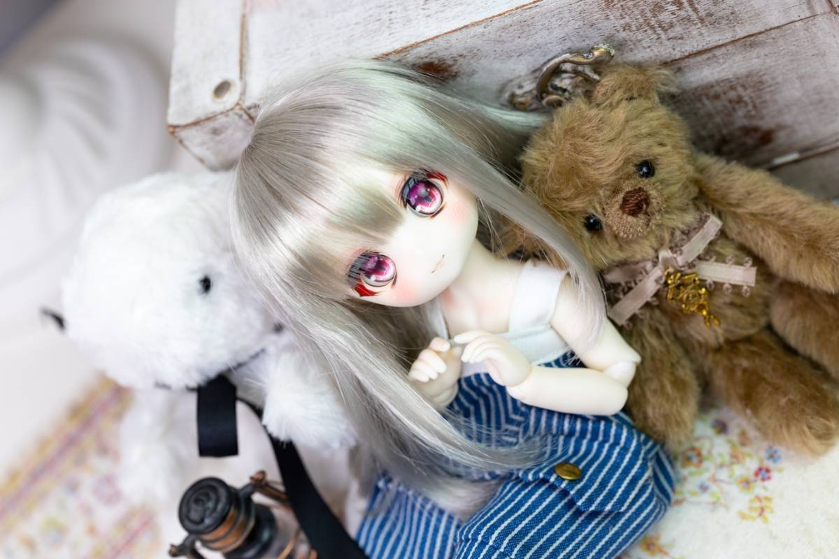 白巧肌 Tinyfox 01S - カスタムヘッド+アイ 放課後ヴァンパイア1⁄6 