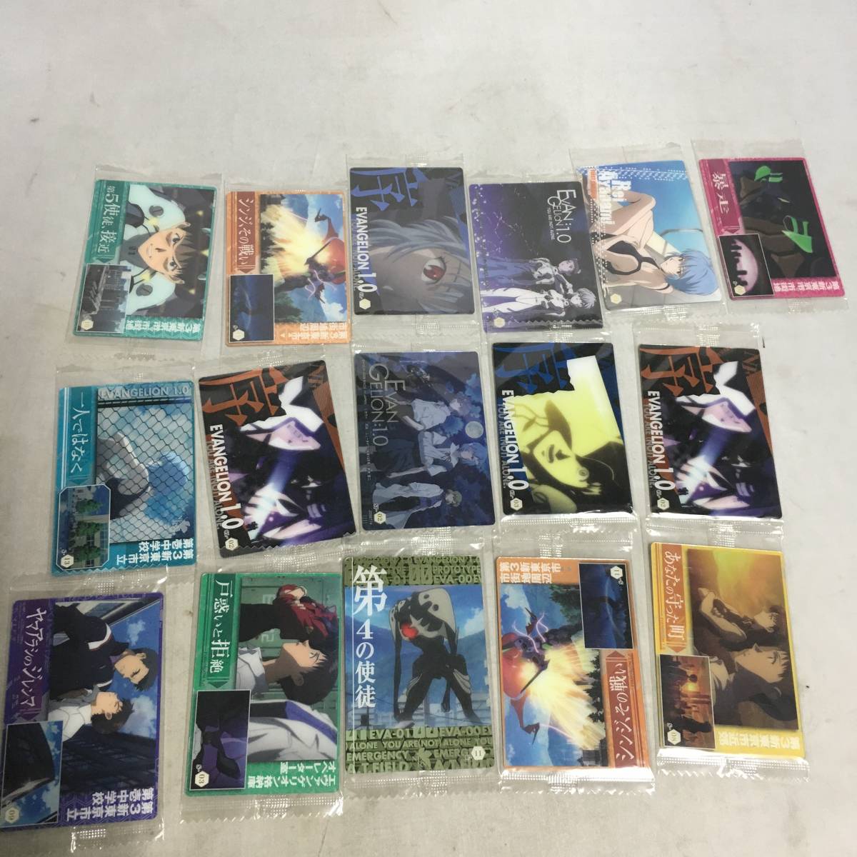 エヴァンゲリオン ウエハースカード まとめ売り 126枚