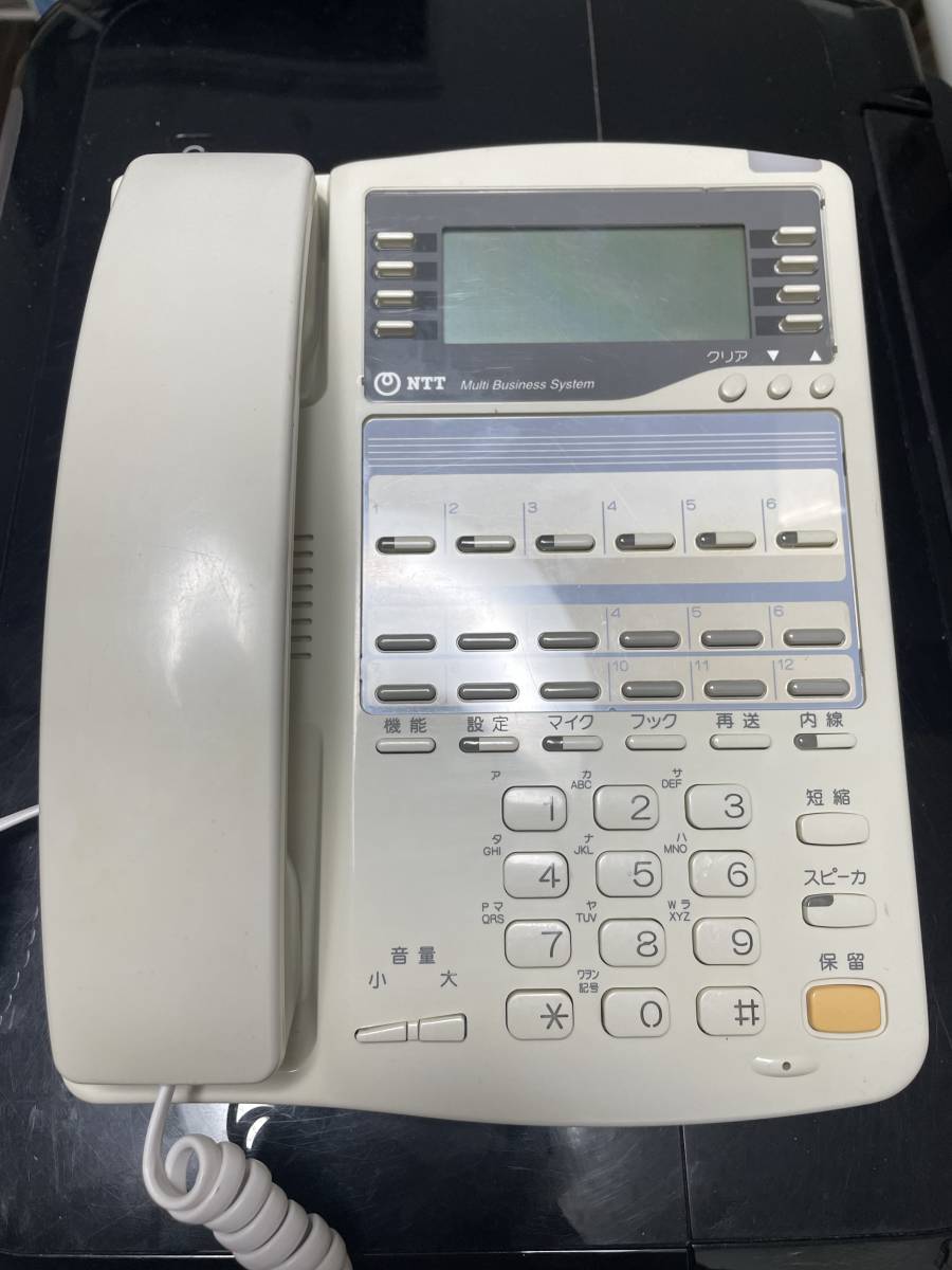 【112】MBS-6LSTEL-(１) 　配線用電話機　　NTT　ビジネスフォン　仕事用　中古