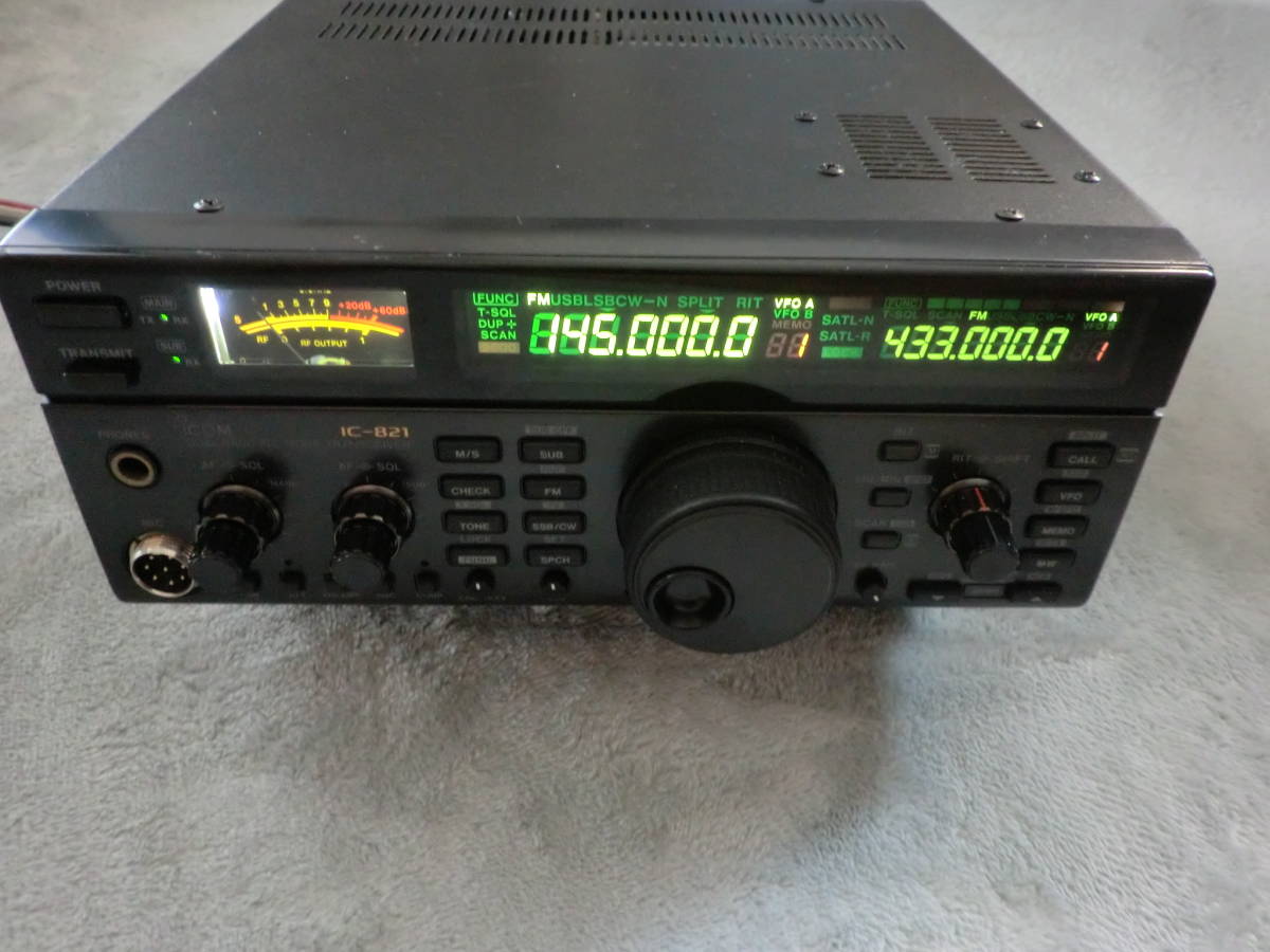 N☆② 1円〜ジャンク品 National ナショナル RJ-580 無線機 8CH