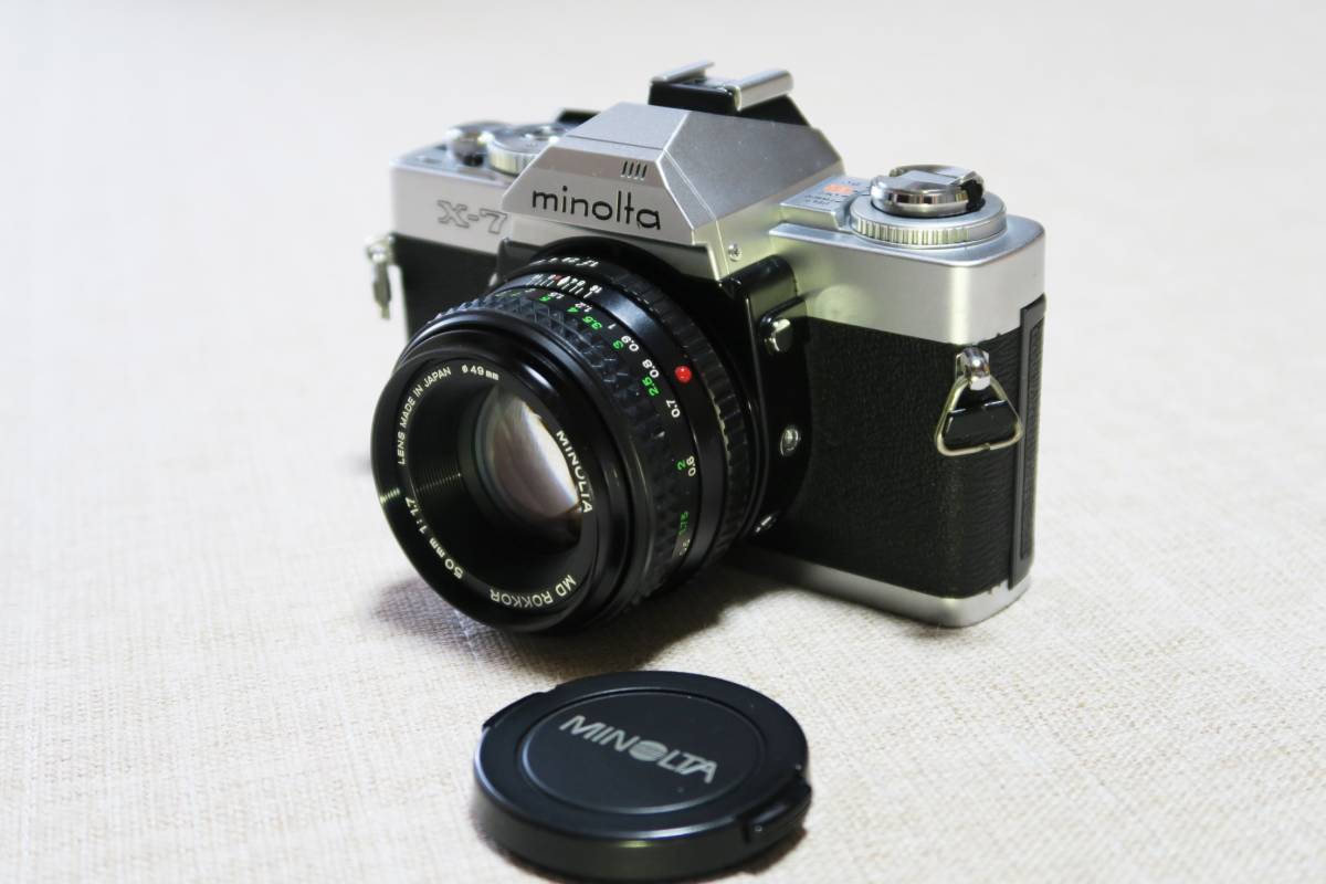 美品] MINOLTA X-7 & MD ROKKOR 50mmF1.7 【公式通販】