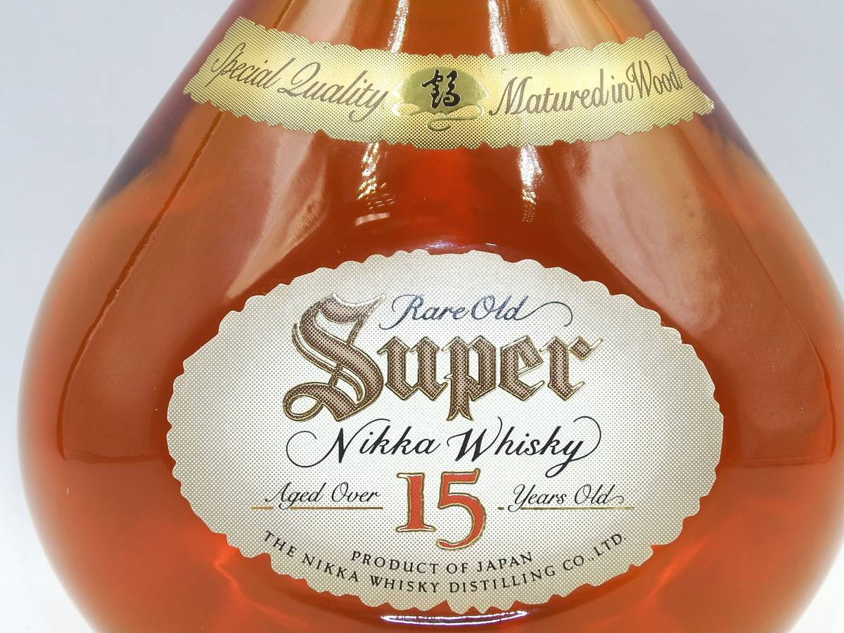 NIKKA/ニッカ/Super Nikka/スーパーニッカ/Rare Old/レアオールド/15年 