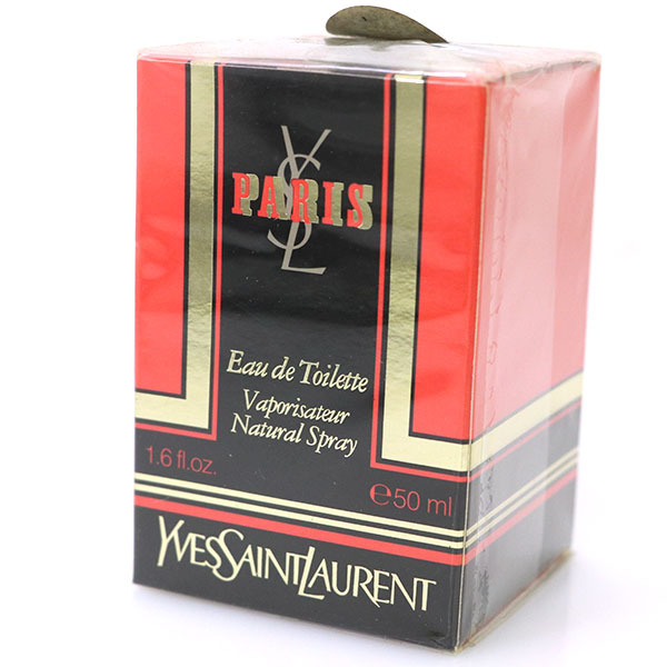 【未使用品】イヴサンローラン YVES SAINT LAURENT パリ オードトワレ スプレータイプ 50ml 香水 【xx】【中古】4000028800900203