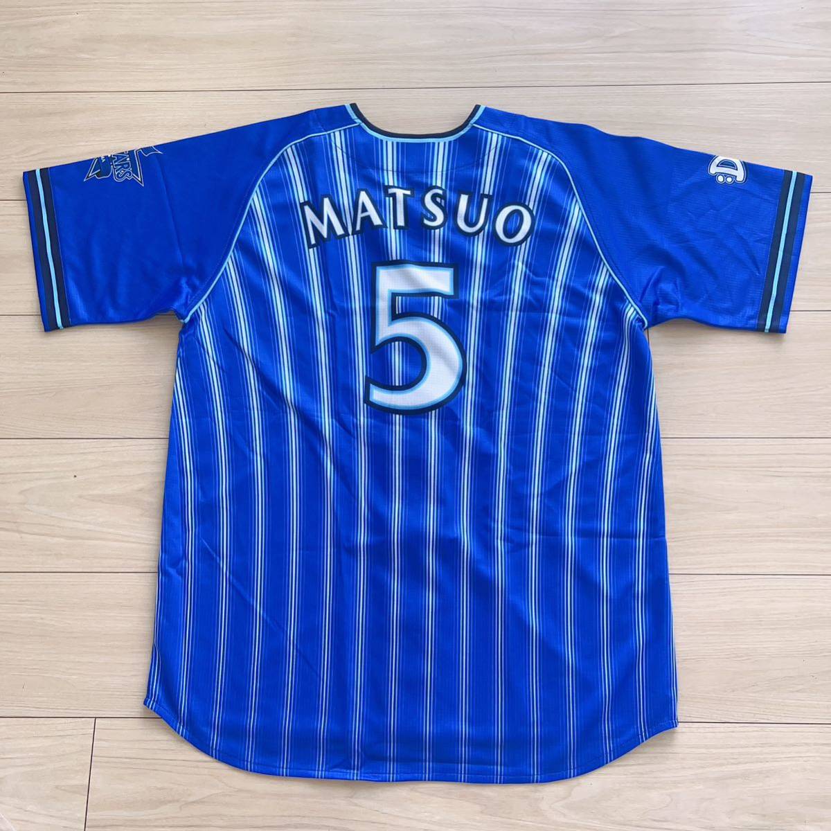 横浜DeNAベイスターズ #5 松尾 汐恩　ハイクオリティーレプリカユニL新品 訳あり