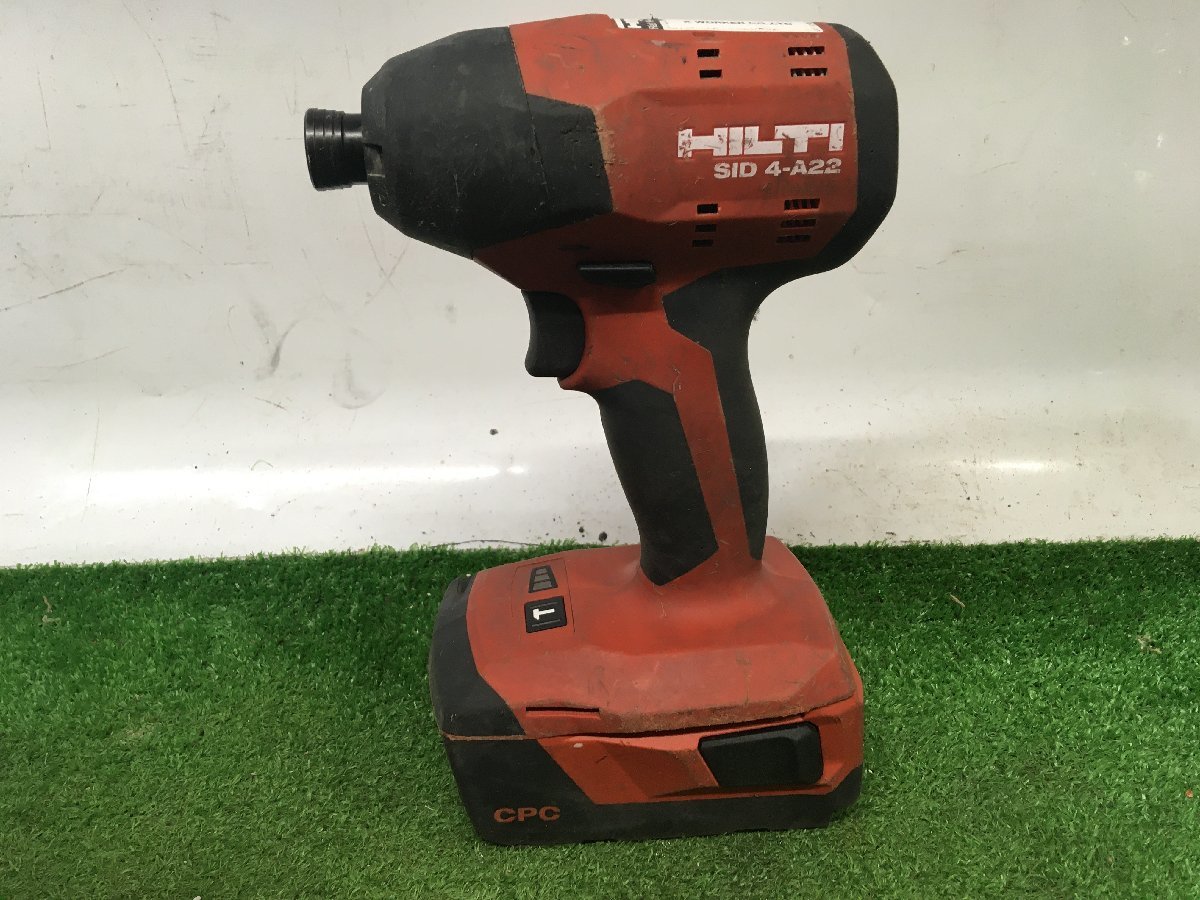 動作品 HILTI ヒルティ インパクトドライバー コードレス SID144 動作品 HILTI ヒルティ インパクトドライバー コードレス SID144