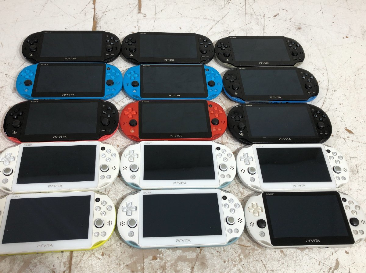 大量セット】 PS VITA 本体 PCH-2000 SONY ソニー おまとめ ①○E091T350