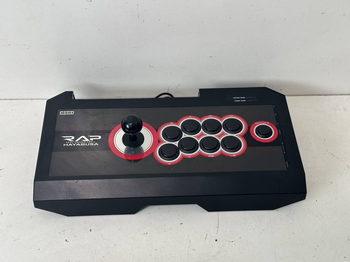 【HORI RAP REAL ARCADE PRO.V HAYABUSA PS4-046 本体 ホリ アーケードコントローラー リアルアーケードPro.V HAYABUSA for PS4 PS3 PC 】 