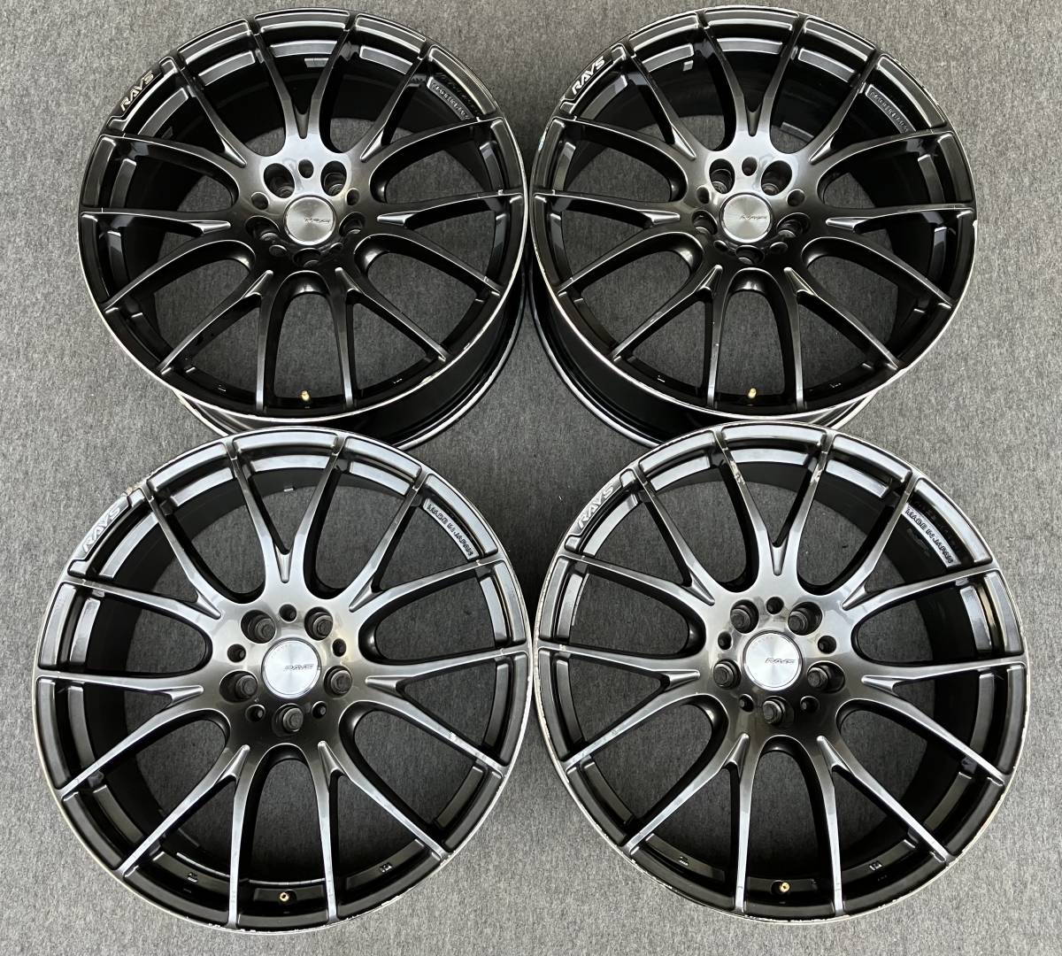 希少‼️超美品‼️★RAYS HOMURA 2X7RA ★19×8J ★PCD112 希少！RAYS HOMURA 2×7 20インチ 8.5J +38 5H 114.3 4本 【公式通販】