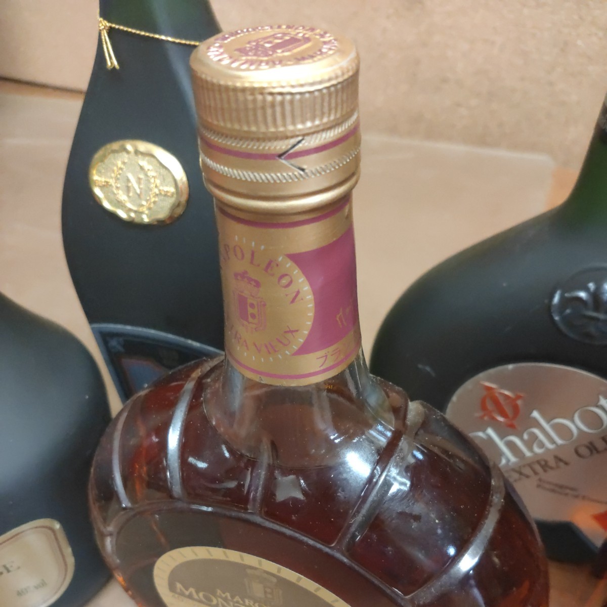 新品 未開封 古酒 ブランデー ナポレオン VSOP 洋酒 黒ラベル ジョニー