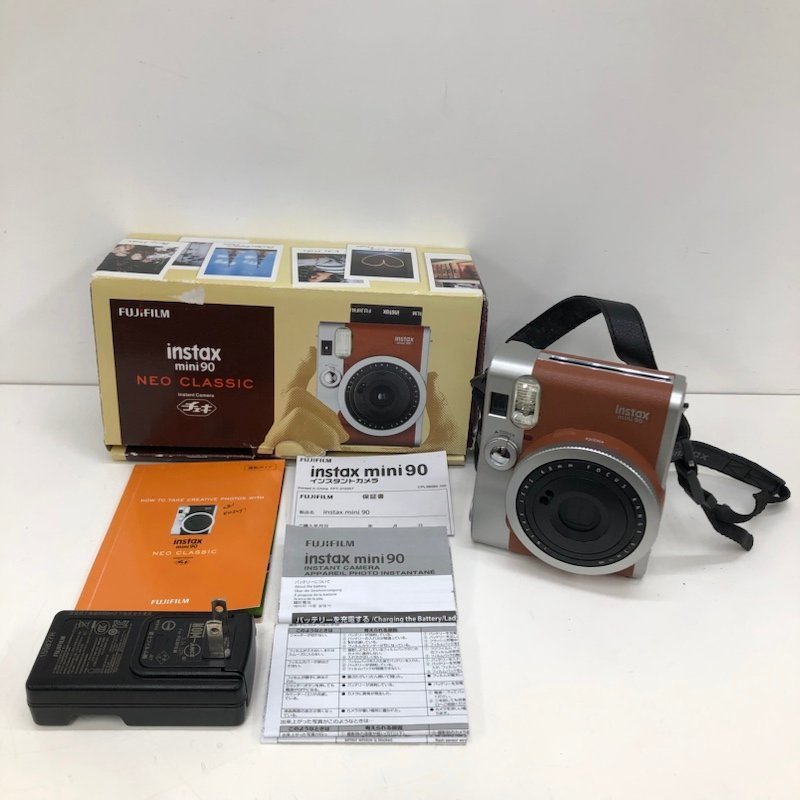 ジャンク】富士フィルム FUJIFILM instax mini90 NEO CLASSIC ネオ 