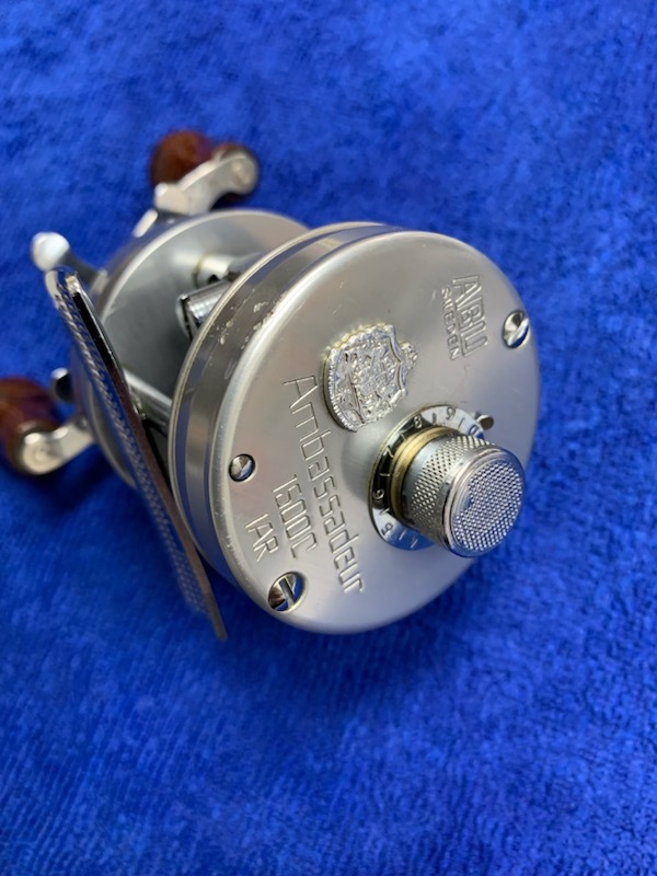 ☆中古品 激安☆アブガルシア☆アンバサダー1500C IAR☆ハンドル交換