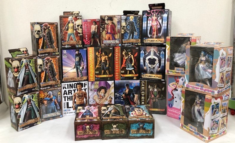 フィギュア まとめ売り ワンピース ルフィ エース トラファルガー 