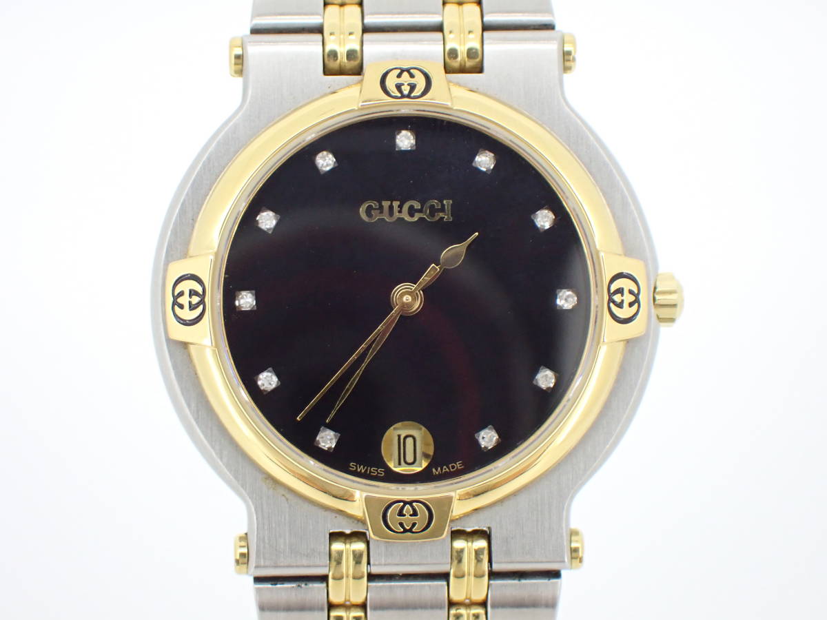 グッチ 9000M GUCCI 新品電池 0 9000mの通販 GUCCI グッチ 腕時計 