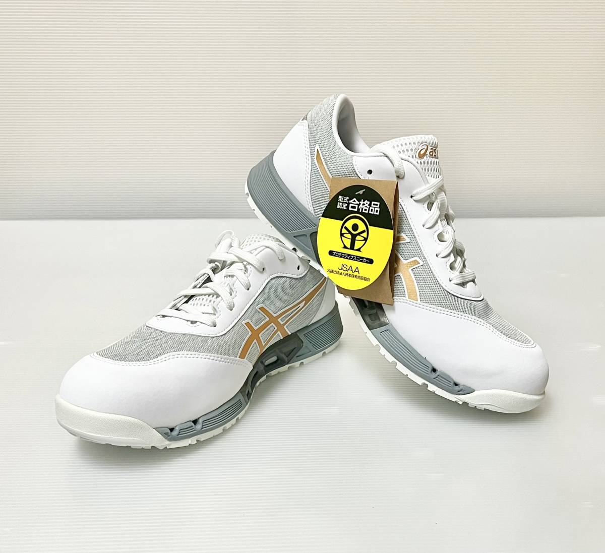 CP216-001 27.5cm カラー（ブラック*ネオンライム） アシックス安全