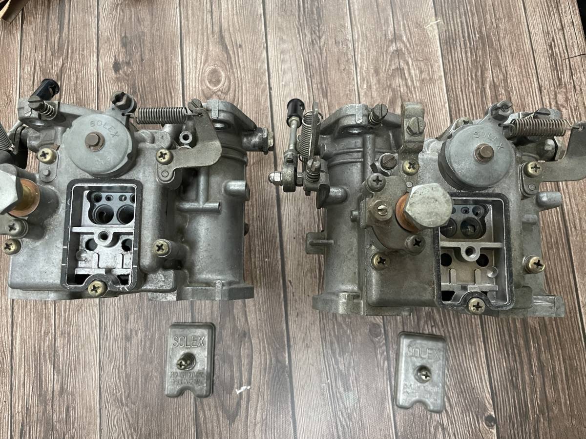 ジャンク品】ソレックス SOLEX 40パイS型(エンジン、過給器、冷却装置