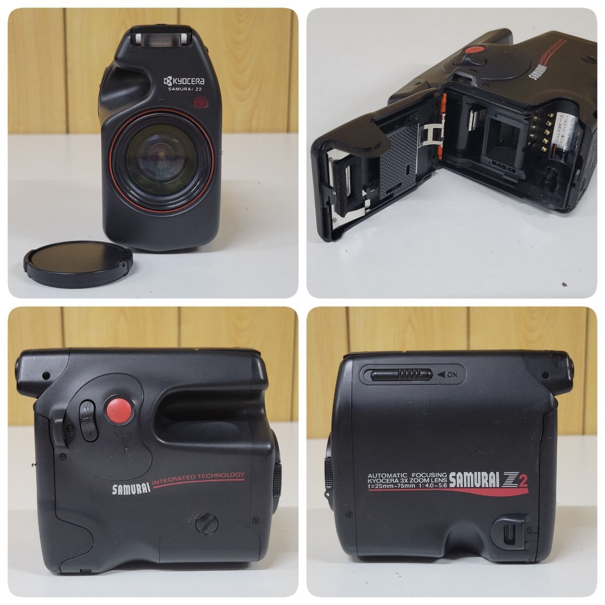 通電確認Kyocera Samurai Z フィルムカメラ　1個AbBC011 通電確認Kyocera Samurai Z フィルムカメラ 1個AbBC011 通電確認