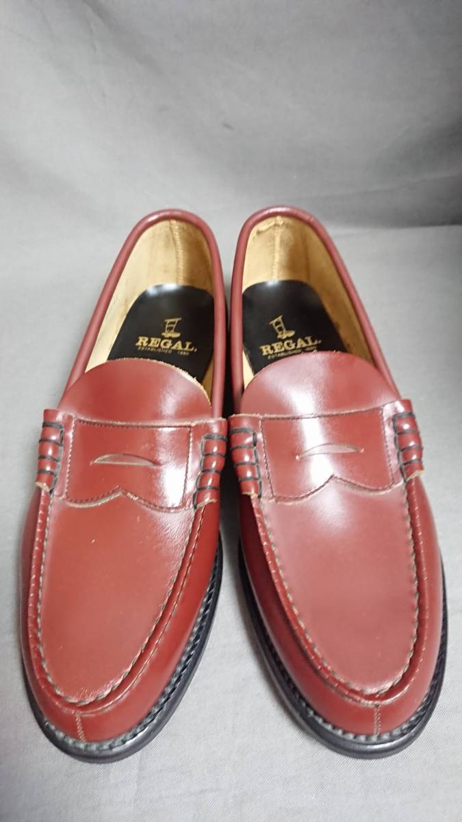0 コインローファー リーガル REGAL ⁄ REGAL(リーガル) 25.5cm 美 0 コインローファー リーガル REGAL ⁄ REGAL(リーガル) 25.5cm 美