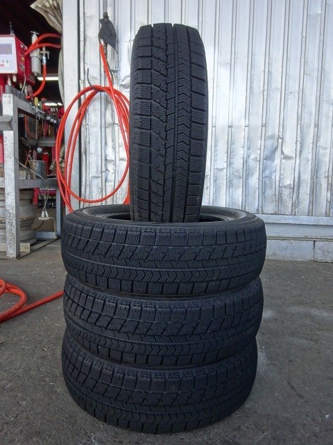 155/65R14　ブリヂストン　BLIZZAK　VRX　中古スタッドレス４本①　(050915）
