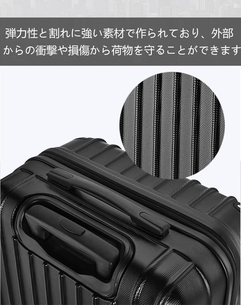 スーツケース Sサイズ キャリーケース TSAロック付旅行出張機内持込