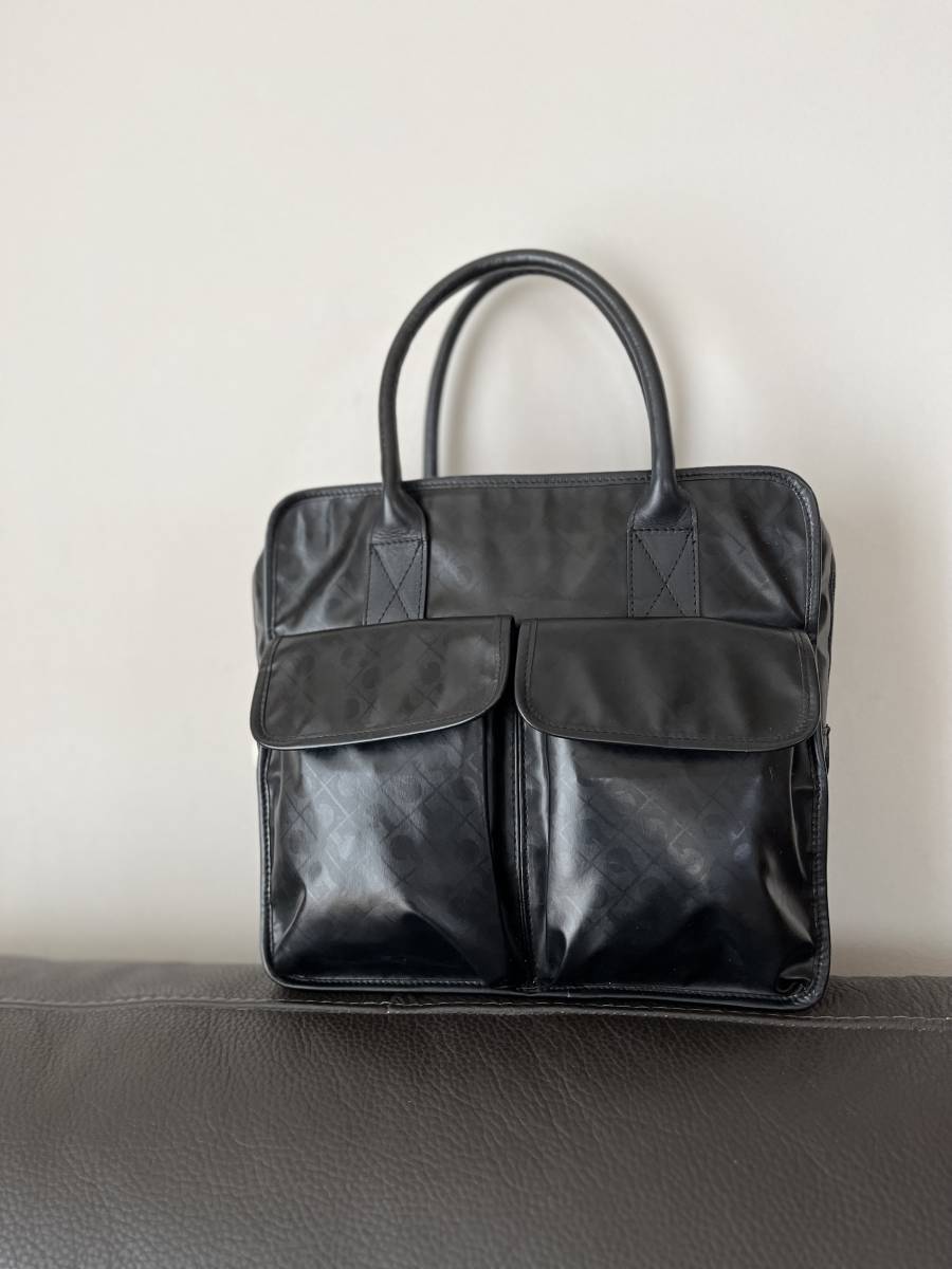 超美品ゲラルディーニ　黒トートバッグ