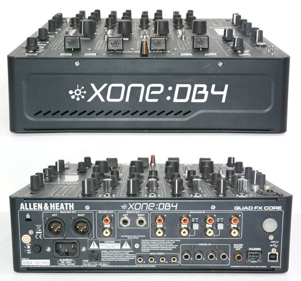 ☆専用ケース付！ALLEN&HEATH アレン＆ヒース XONE:DB4 DJ ミキサー