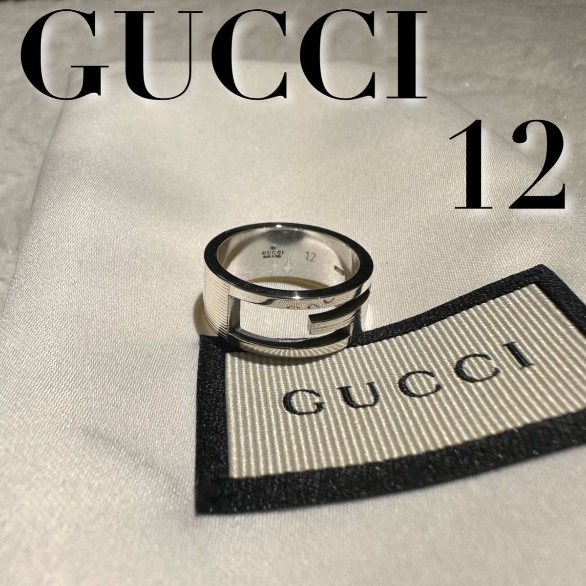 2026夏季 1スタ 鏡面仕上げ GUCCI グッチ リング 指輪 シルバー sv925 ブランデッドリング Gロゴ 12 レディース メンズ 小指サイズ(シルバー)｜売買されたオークション情報、yahooの商品情報をアーカイブ公 シルバー
