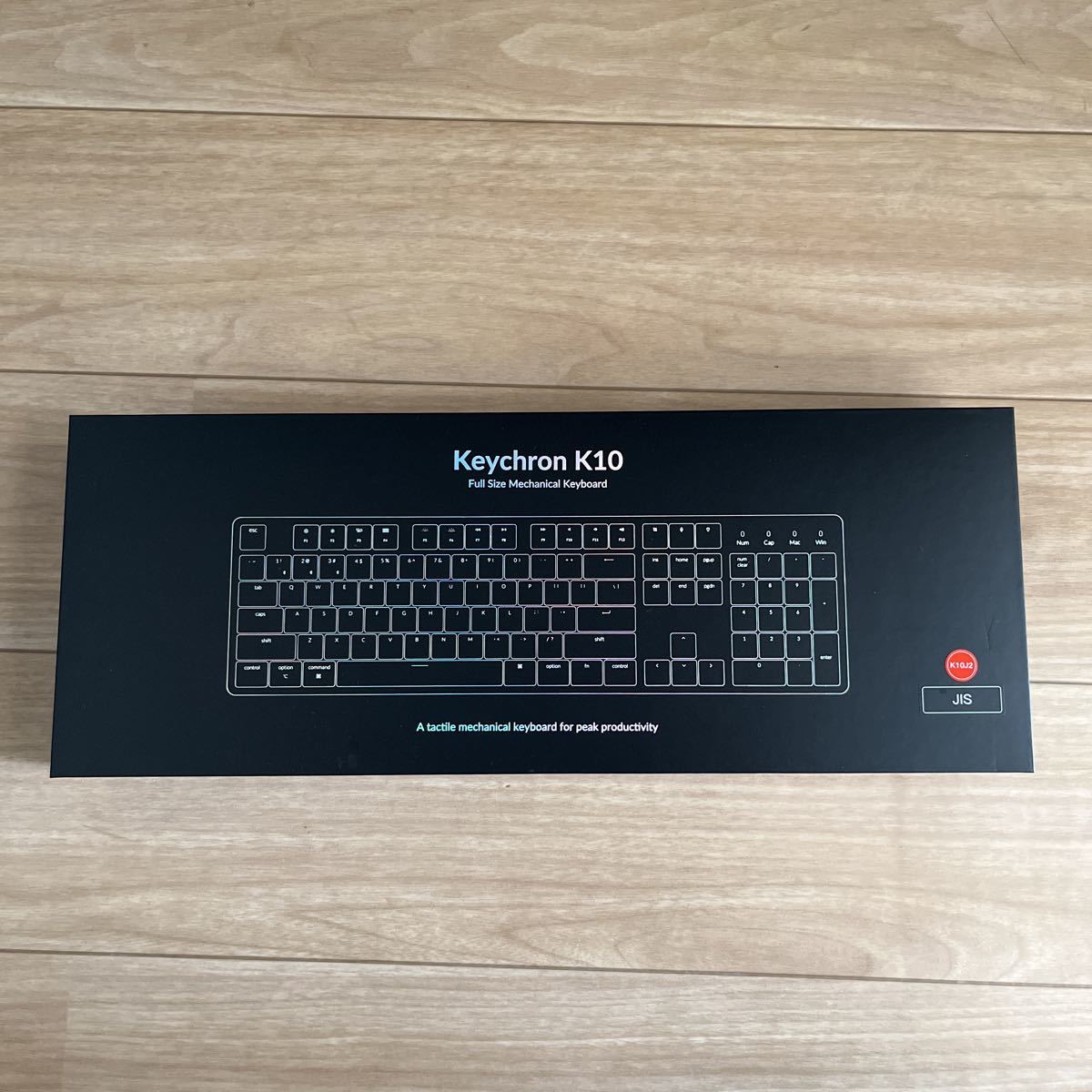 Keychron K10 ワイヤレスキーボード JIS RGB ホットスワップ 青軸 フル 