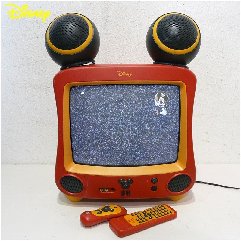 Disney ブラウン管テレビ DTV-1400J-C 進め 2004年製