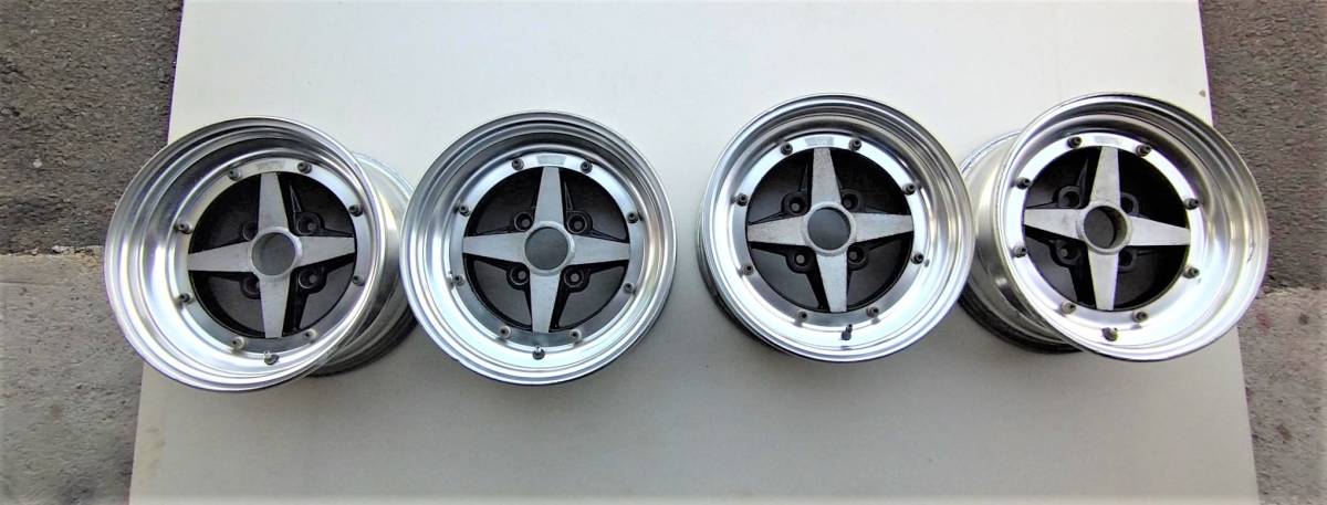 当時物 ワーク エクイップ 深リム 7J×2本 6.5J×2本 計4本セット 14 