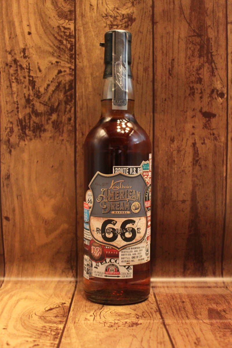 Ken's Choice　ケンズチョイス　アメリカンドリームバレル　『ルート６６』『Route66』 13年 限定257本　新品未開栓 送料無料！