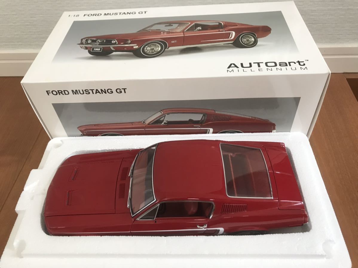 【セール，新作登場】 1/18 オートアート Autoart FORD MUSTANG GT フォードマスタング GT(乗用車)｜売買されたオークション情報、yahooの商品情報をアーカイブ公開 - オークファン 乗用車