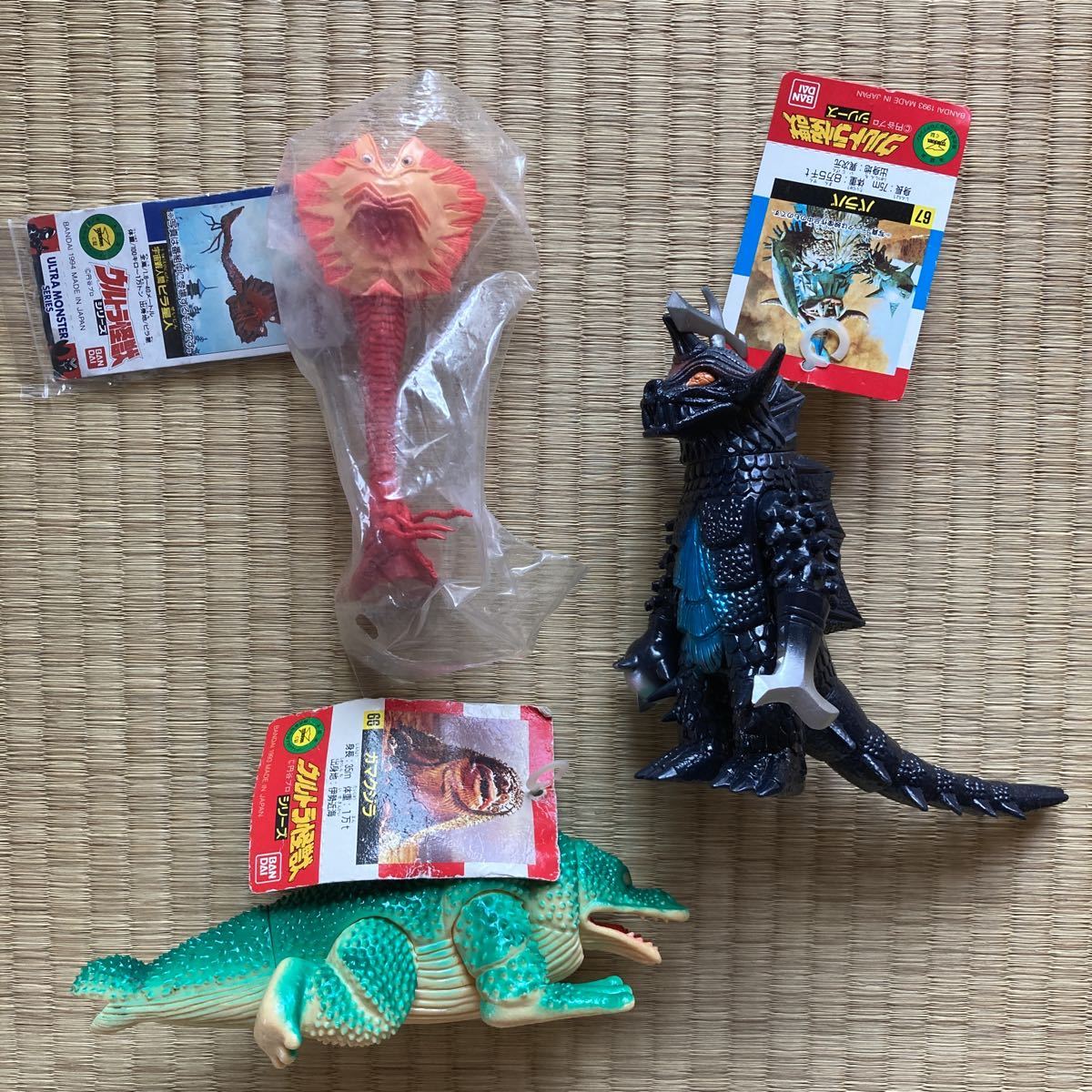激レア！ タグ付き未使用！ 旧ウルトラ怪獣シリーズ ガマクジラ 