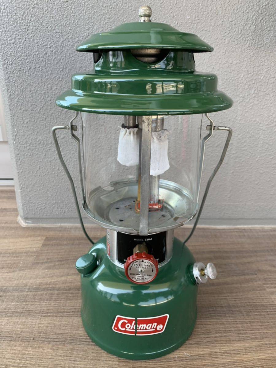 コールマン 220J 1979⁄8 ホワイトガソリンランタン
