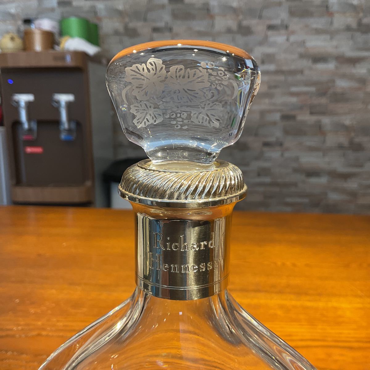 空瓶】Richard Hennessy リシャール ヘネシー バカラ クリスタル