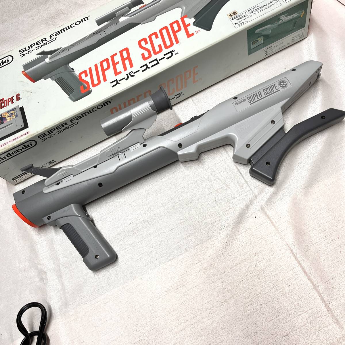 スーパーファミコン スーパースコープ 動作未確認 ソフトスーパー