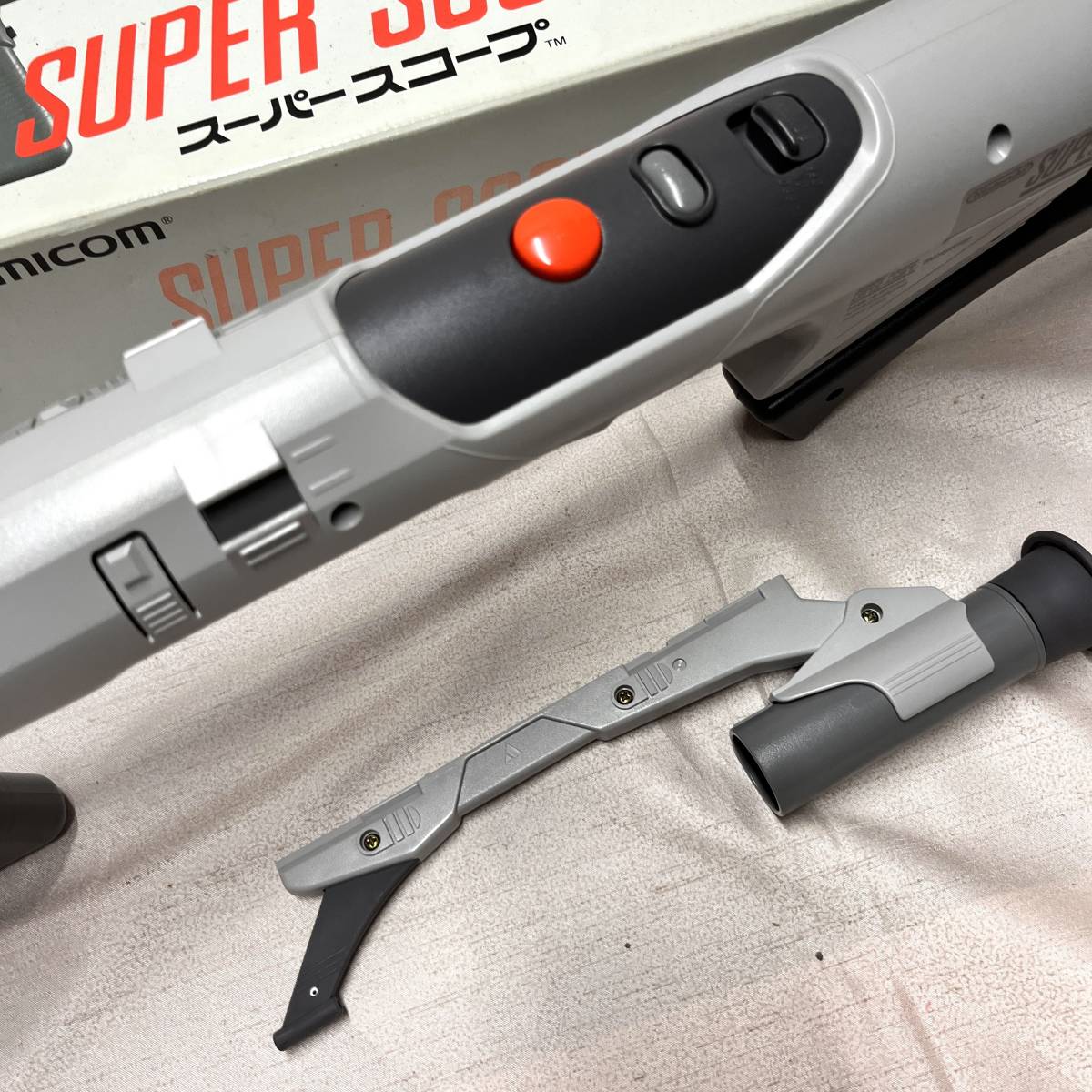 スーパーファミコン スーパースコープ 動作未確認 ソフトスーパー