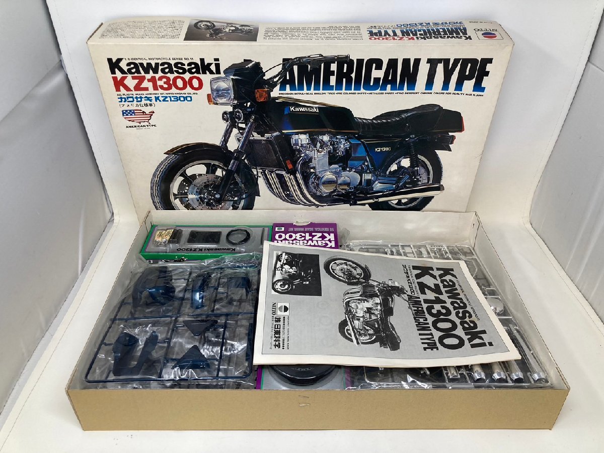 Ftoys ヴィンテージバイクキット　kawasaki gpz セット エフトイズ ヴィンテージ バイク キット カワサキ 半完成組み立て