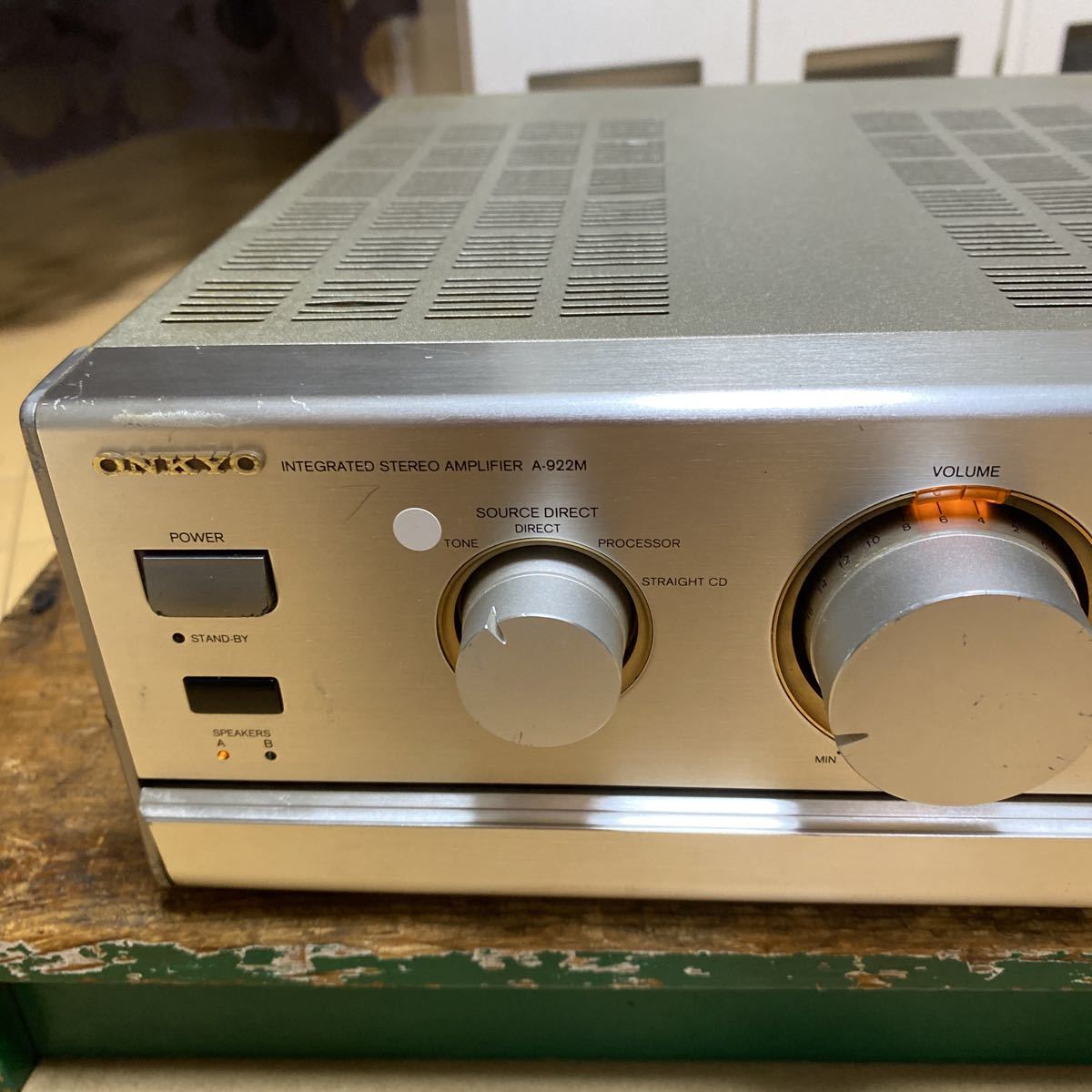 ONKYO プリメインアンプ A-922M ジャンク品 ONKYO アンプ 【公式通販】